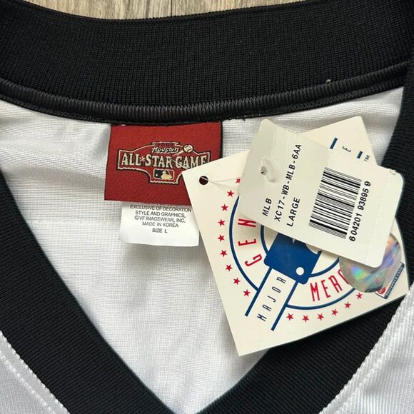 Vintage 2004 MLB Houston All Star Game Football Jersey NWT Size Large Rare Vtg - Picture 6 of 7